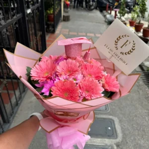 Bouquet en gerberas